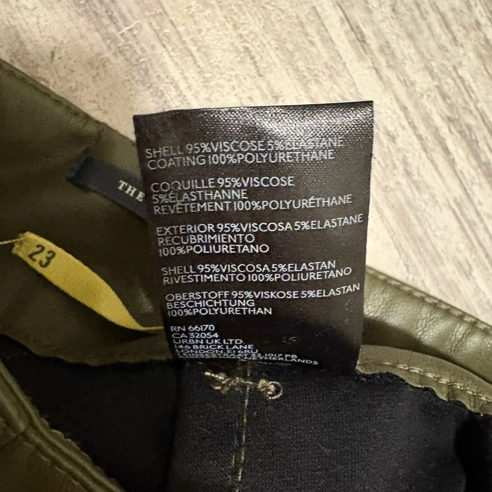 Anthropologie Maeve The Colette Olive Green Wide-Leg Pants size 23 - Picture 14 of 14